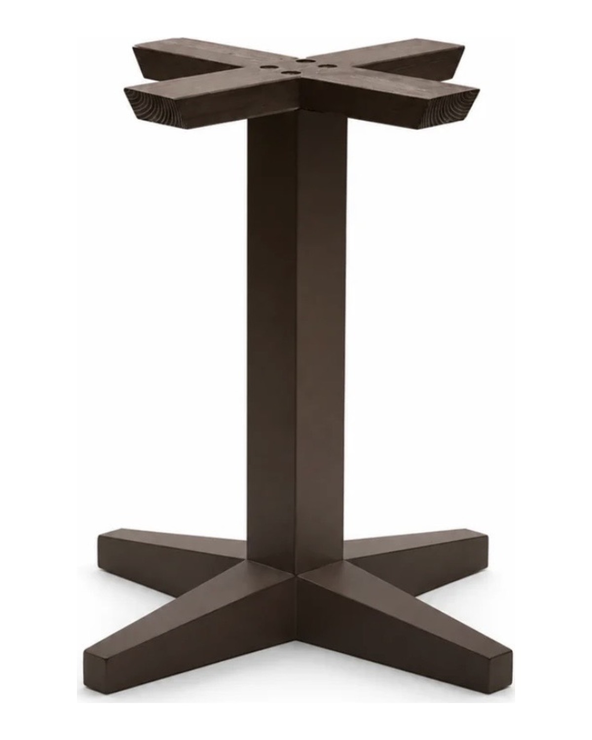 Base centrale in legno 70x70 cm