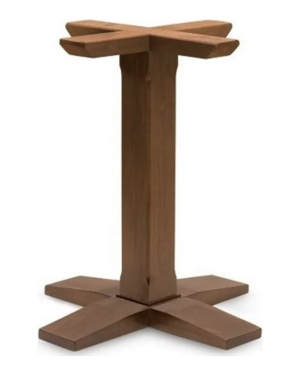 Base centrale in legno di pioppo 80x80 cm