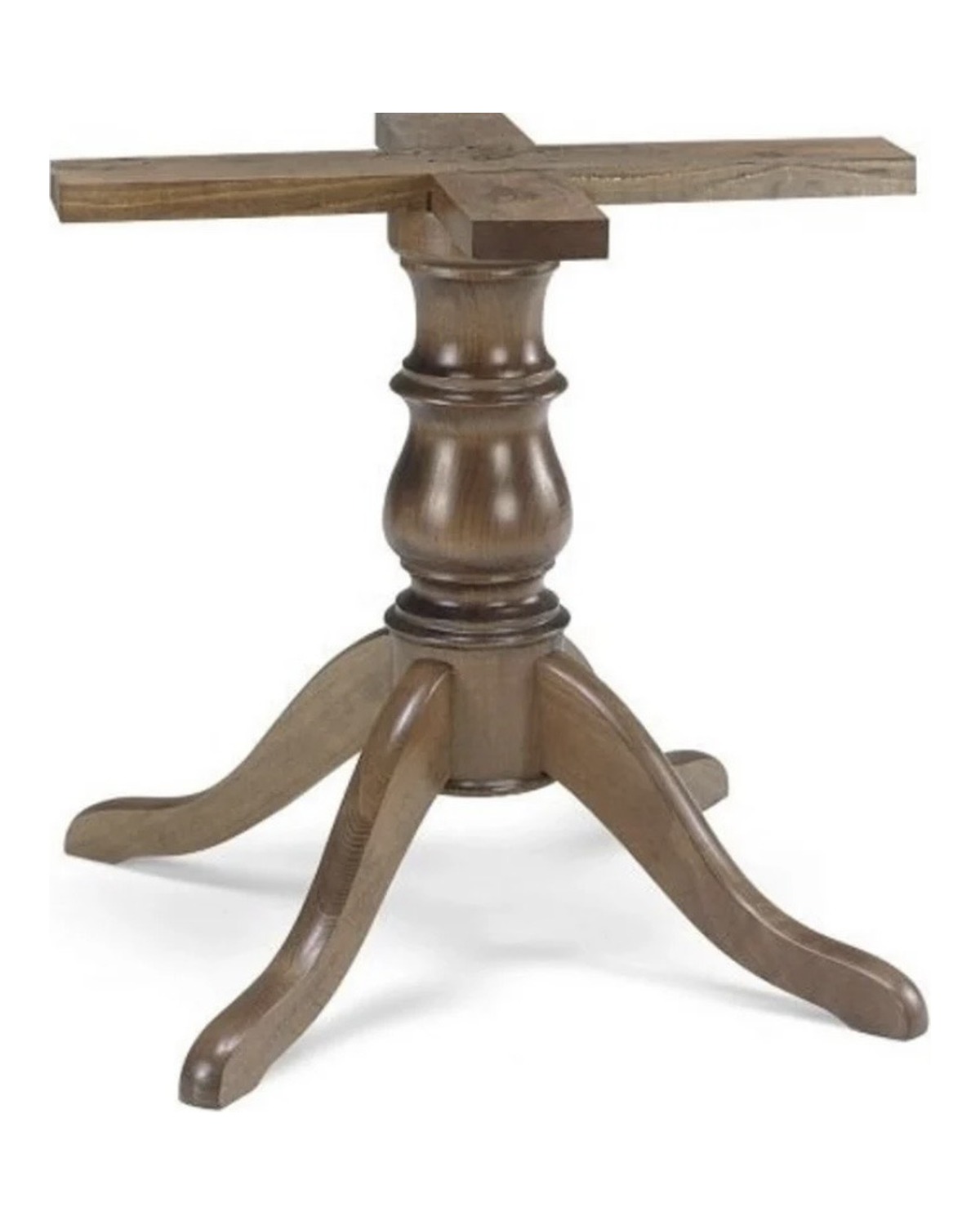 Base centrale in legno 85x85 cm