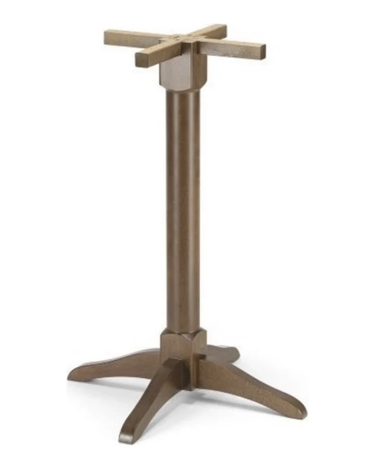 Base centrale in legno 86x86 cm h107