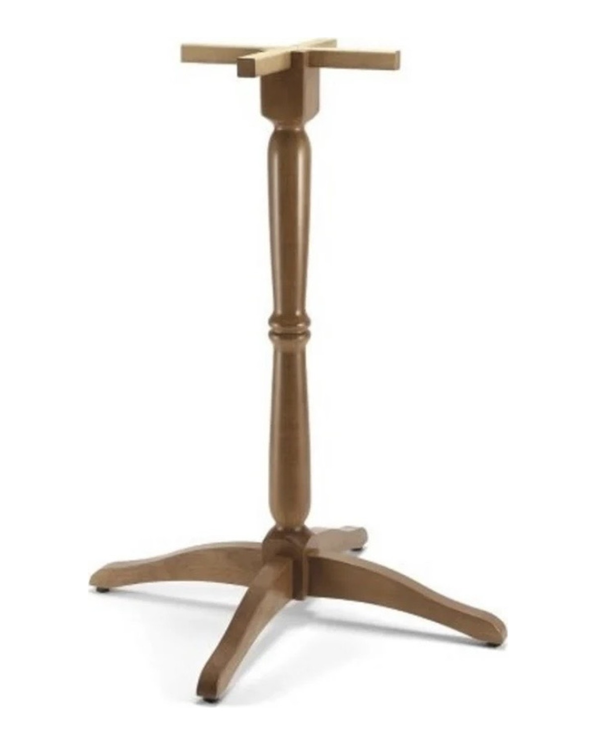 Base centrale in legno 86x86 cm h107