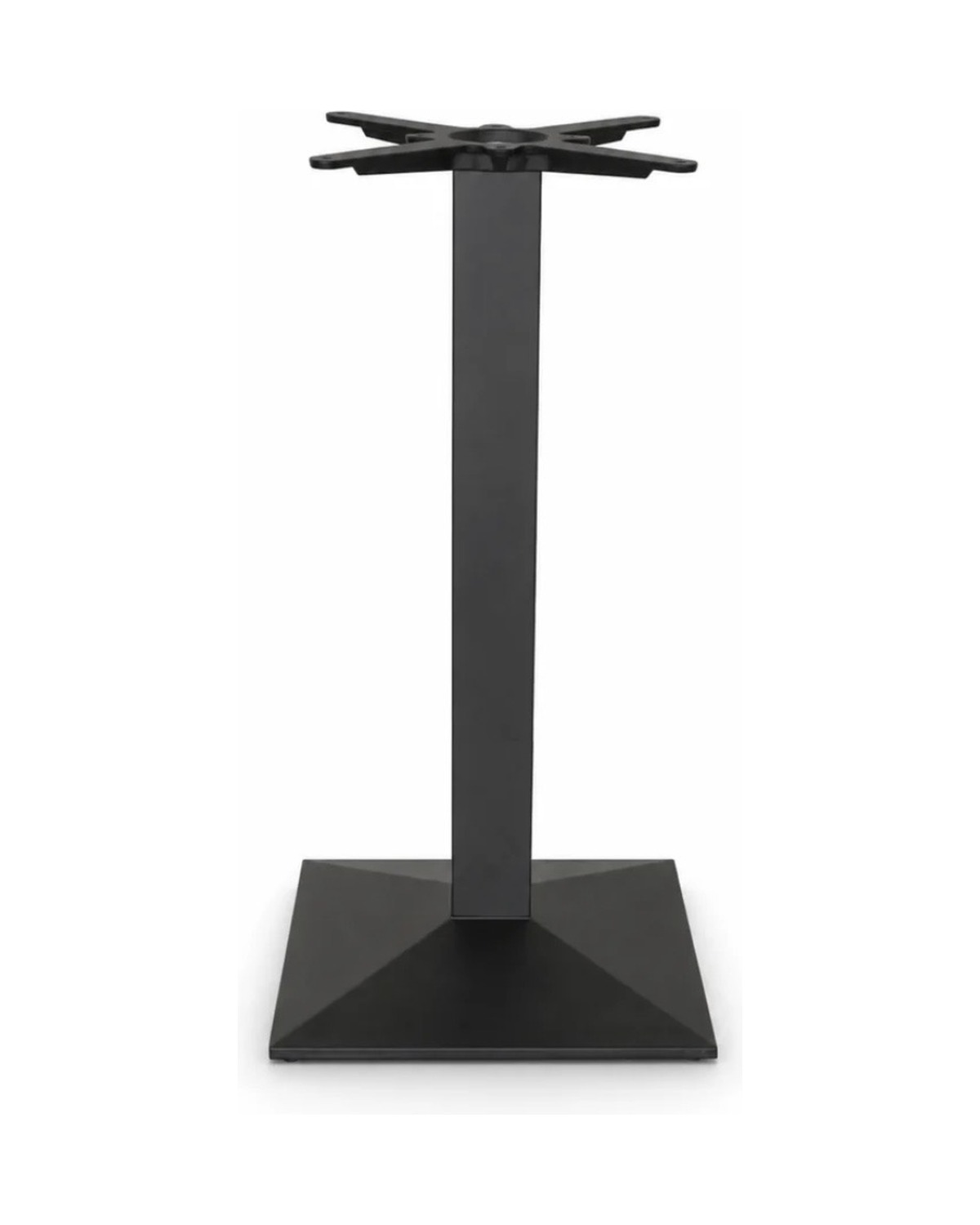 Base centrale in alluminio 43x43 cm h107 cm