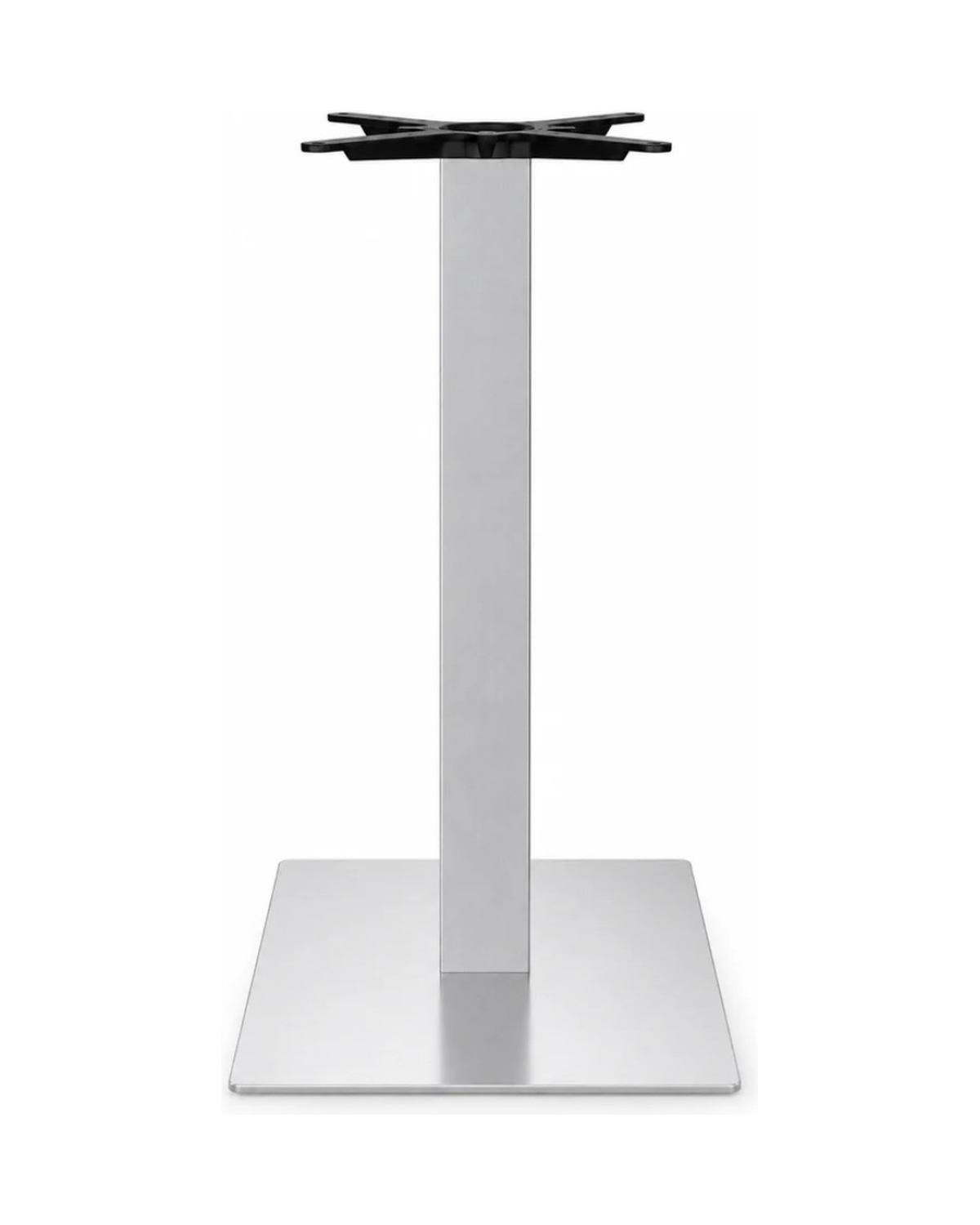 Base centrale in alluminio 45x45 cm h107 cm
