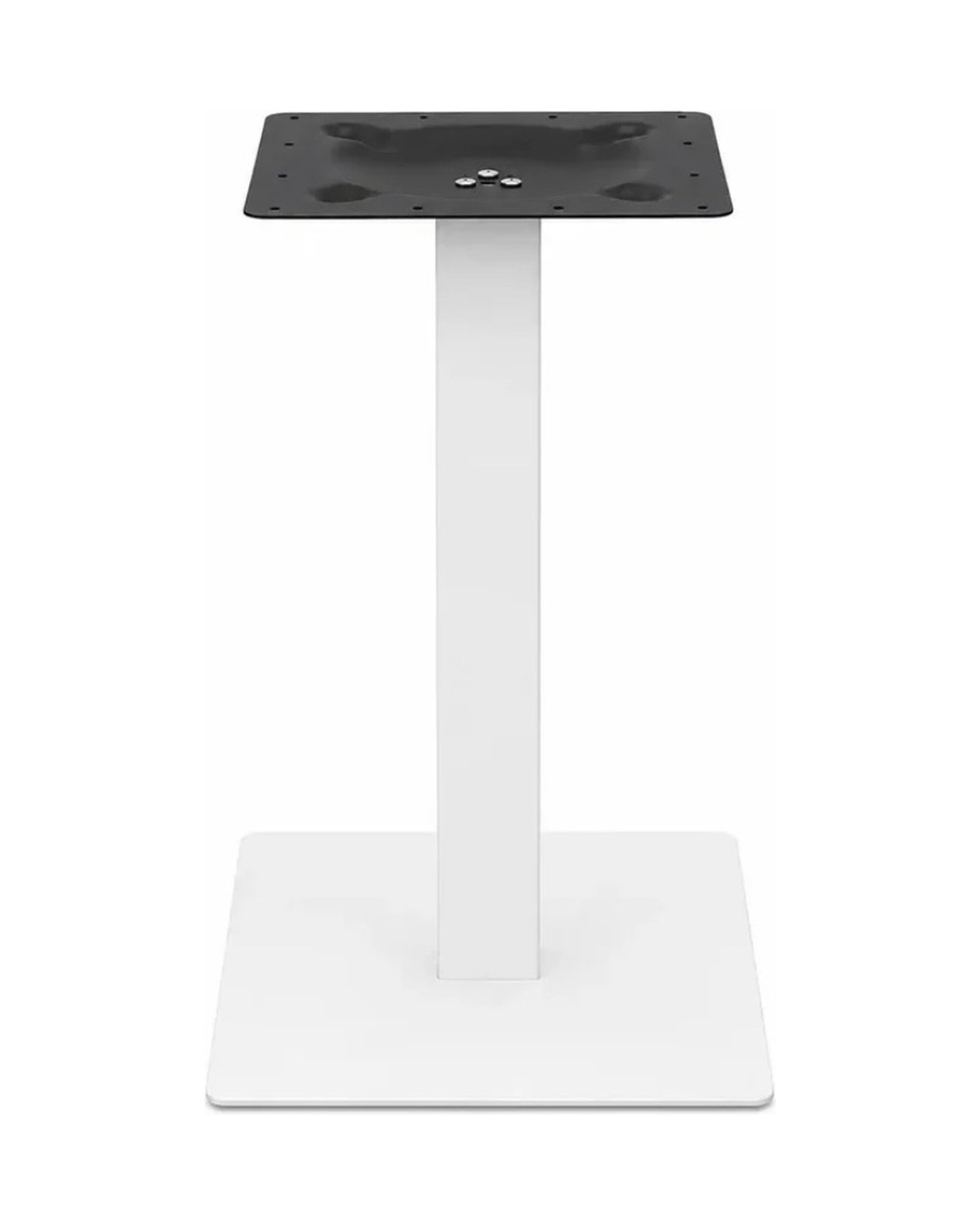 Base centrale in alluminio 45x45 cm bianca