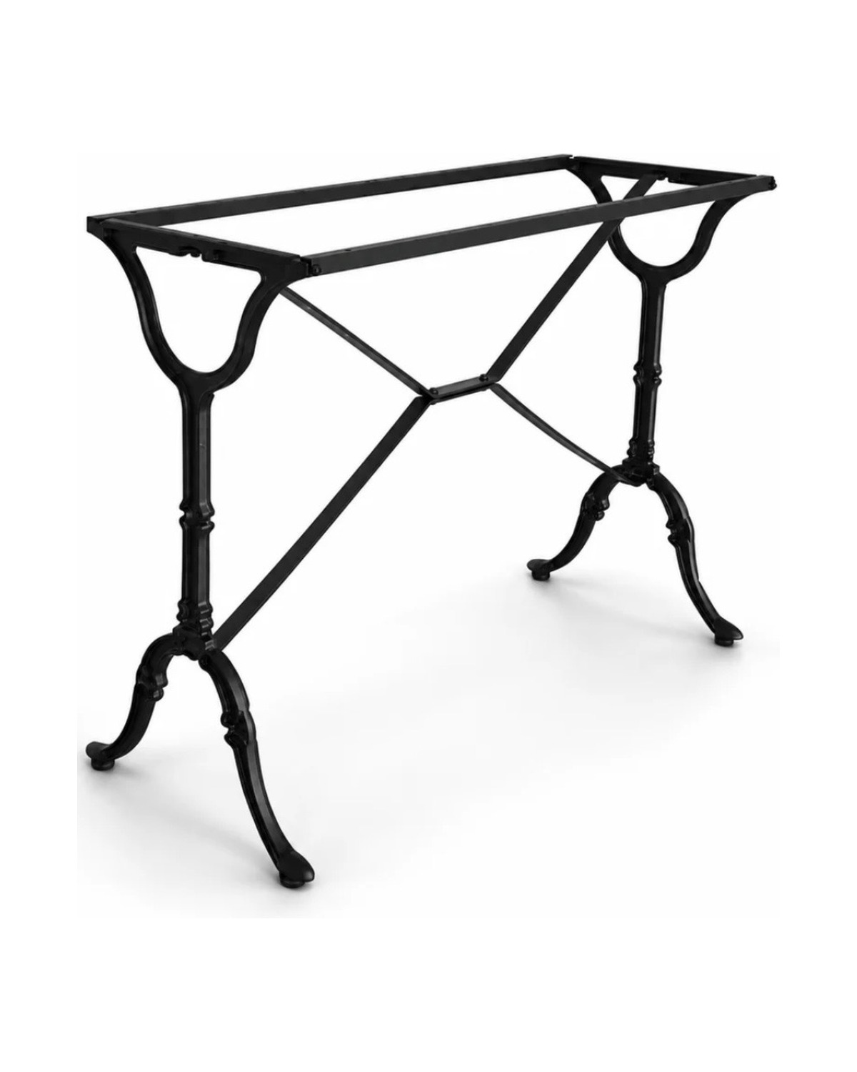 Base centrale doppia stile bistrot 80x45 cm